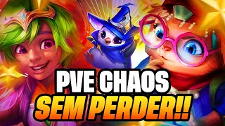 TFT PVE HORUJA  MODO CAOS SEM PERDER [upl. by Dennie]