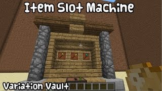 Minecraft Bukkit Plugin  Item Slot Machine  Create working slots in minecraft [upl. by Dulcia]