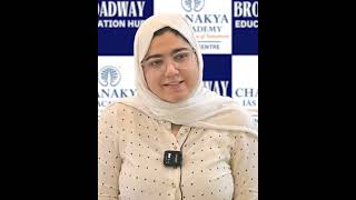 Mock interview of Anqa Binti Irshad Rank 33 JKAS 2023 [upl. by Auvil262]