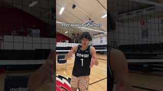 It’s Never the Setters Fault… volleyball athlete funny [upl. by Asilrak526]