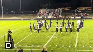 Dansville HS Band Halftime pt1 101124 [upl. by Anirual]