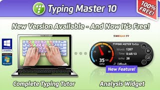 How to download Typing Master full version in PCLaptop [upl. by Aikcin]