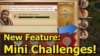 Forge of Empires quotMini Challengesquot  A Brand New Feature [upl. by Bulley]