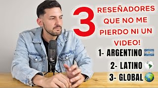 3 RESEÑADORES QUE MÁS SIGO [upl. by Haugen]