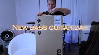 My New Fender Bass Unboxing [upl. by Isoj]