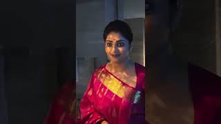 Rachita Ram  Beautiful Actress  Satisfying Video  Saree Love  Dimple Queen  Cinespot Kannada 💖 [upl. by Adniral]