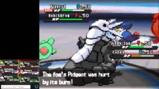 Johto Leader Falkner Triple Battle Full Team  World Tournament  Pokemon Black 2 amp White 2 [upl. by Yendroc]