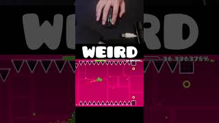 weird⁉️geometry dash [upl. by Giffer]