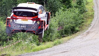 Mads Ostberg  Ford Fiesta RS WRC  Test  Neste Rally Finland 2017 [upl. by Nylidam]