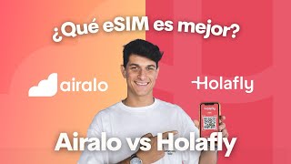 ¿Cuál es la mejor eSIM Airalo vs Holafly [upl. by Edee]