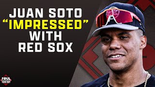 Juan Soto has 3 hour meeting with Red Sox  Foul Territory [upl. by Pendergast125]