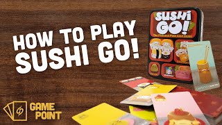 How to Play Sushi Go Complete Game Rules in 5 Minutes [upl. by Eirek456]