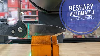 ReSharp Automated Robotic Knife Sharpener Results Ace Hardware amp True Value [upl. by Willetta]