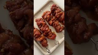 BANG BANG chicken skewers in the air fryer in 30 minutes recipe shorts [upl. by Lek565]