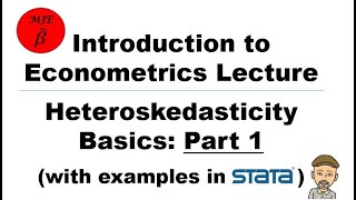 Heteroskedasticity Part 1  Introduction to Econometrics Lecture [upl. by Chev445]