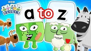 The A to Z of Animals  Learn to Read for Kids [upl. by Silvia]