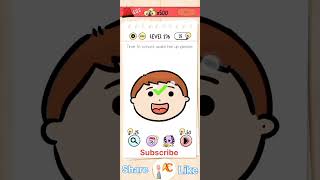 Brain test game Level 276 Time to school wake him up braintesthack foryoushorts braingamesanswers [upl. by Nobile973]