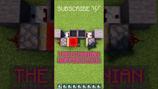 Connect ETHO HOPPER CLOCKS to run for OVER 200 YEARS  Redstone with PsiVolt minecraft redstone [upl. by Furie]