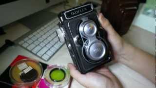 Zeiss Ikon Ikoflex IIa Late Twin Lens Reflex TLR [upl. by Dinerman]