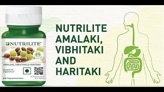 Amway Nutrilite Amalaki Vibhitaki and Haritaki Triphala [upl. by Sivolc466]