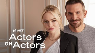 Emma Stone amp Bradley Cooper  Actors on Actors [upl. by Nilkoorb]