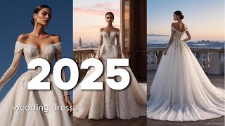 WEDDING DRESS Goals for 2025 Brides weddingdress bride fashion [upl. by Larkins]