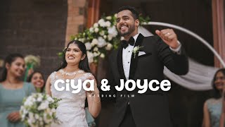 Ciya amp Jerosh  Wedding Film  Tuesday Lights [upl. by Nattie686]