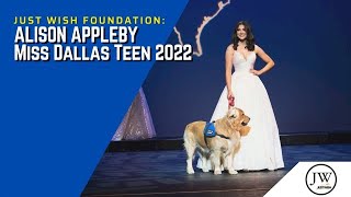 Just Wish X Alison Appleby  Miss Dallas Teen 2022 [upl. by Oznola]