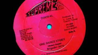 Brigadier Jerry  One dance story 1986 [upl. by Eimaral]