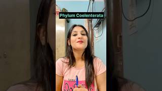 Phylum Coelenterata in 1 minute🔥  superfast series  neet neet2025 shorts shortvideo short [upl. by Chappy135]