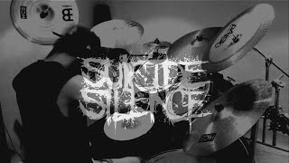 Drum cover of Suicide Silence  Disengage [upl. by Ahsiele]