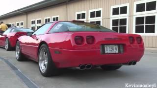 2x Lingenfelter Corvette ZR1s [upl. by Ameyn482]