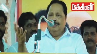 Durai Murugan CRYING speech  Emotional Election Campaign   TN Elections 2016 [upl. by Juana]