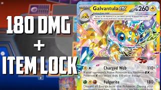 UPGRADE the FREE Galvantula ex deck from the Pokemon TCG Live Battle Pass [upl. by Mccormick]