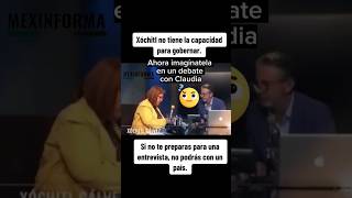 Imagínatela en un debate con Claudia mexinforma shorts [upl. by Esenahs]