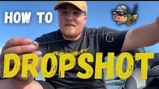 HOW TO  DROP SHOT FISHING TUTORIAL [upl. by Fruma]