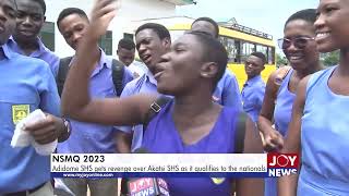 NSMQ 2023 Adidome SHS gets revenge over Akatsi SHS as it qualifies for the nationals [upl. by Tihw]