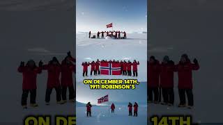 The Race to the South Pole Triumph and Tragedy in 60 Seconds  shorts history historyshorts [upl. by Neirual]