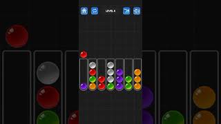 🎯 Level 6 Complete BallSortPuzzle GamingChallenge [upl. by Eirene]