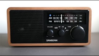 Sangean WR11BT Radio  UNBOXING amp REVIEW [upl. by Adiarf382]