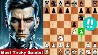 The Most INTRIGATING And TRICKY Ideas And Traps in Vienna Gambit By Stockfish  Chess Opening  AI [upl. by Annoid]