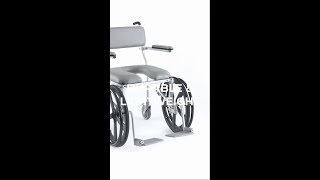 Nuprodx MC4220Rx Self Propelled Shower Commode Chair [upl. by Eissel44]