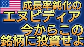 決算内容から、以前から予測されてきたエヌビディアの成長率の鈍化が示された。今後どの銘柄が伸びてくるのか？今一番有望とされる銘柄を紹介していく。 [upl. by Tench328]