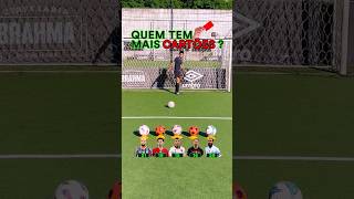 🟥 QUEM CONSEGUE MAIS CARTÕES VERMELHOS shorts futcerto [upl. by Turino705]