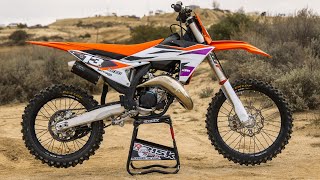 2024 KTM 125SX TWO STROKE TEST [upl. by Oinimreh]