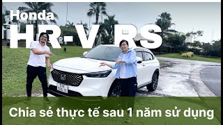 Honda HRV RS chia sẻ đánh giá từ người dùng thực tế sau 1 năm sử dụng [upl. by Aran]