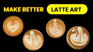 Easy Tips That Will Make Your Latte Art Flourish Basic Latte Art Tutorial [upl. by Strage]