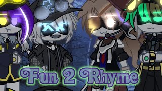 Fun 2 RhyME  Murder Drones RadioActive Gacha Club Meme [upl. by Brunn]