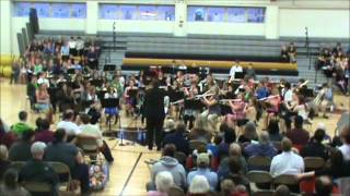 Knoxville Middle School 6th Grade Band quotDance of the Jabberwockyquot Grice [upl. by Yelsek746]