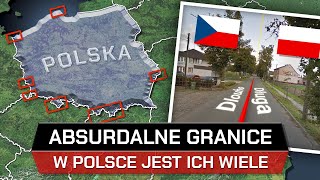 Te GRANICE POLSKI są IRRACJONALNE  Największe absurdy graniczne [upl. by Bennett542]